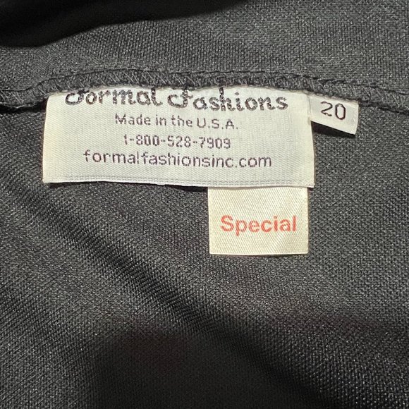 πFormal Fashion Elegant Color Block Contrast Formal - Evening - Ball Dress - Picture 14 of 16